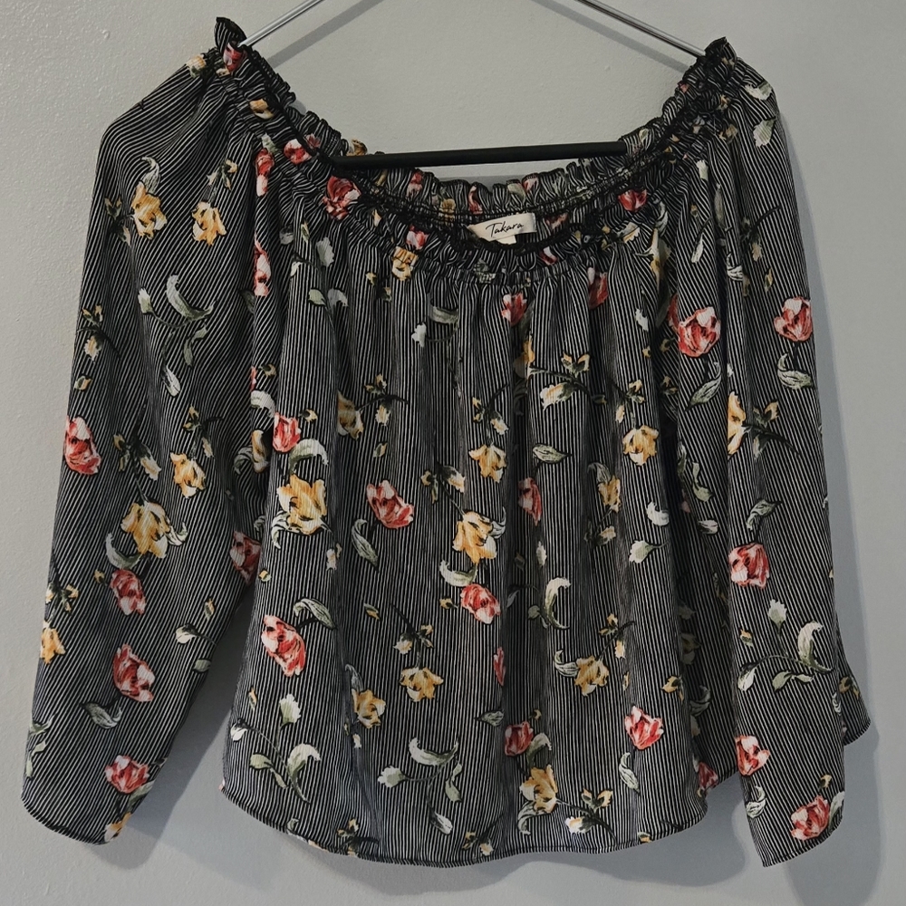 Takara Flowy Floral Light weight Blouse